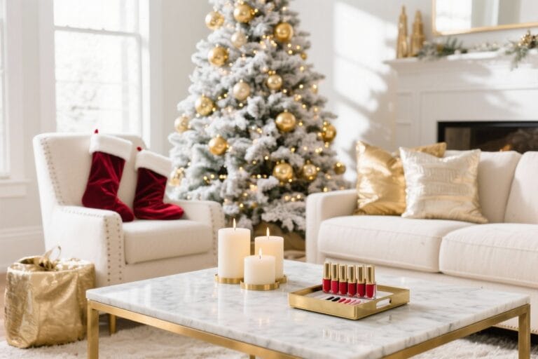 12 Short Christmas Nails That Still Look Glam and Totally Party-ready